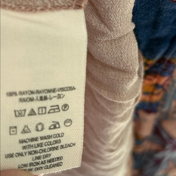 Free People backyard party tunic/dress RARE blush medium - Picture 8 of 8